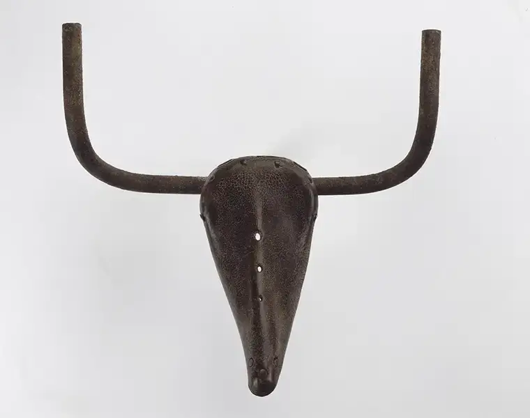 sculpture with recycled materials